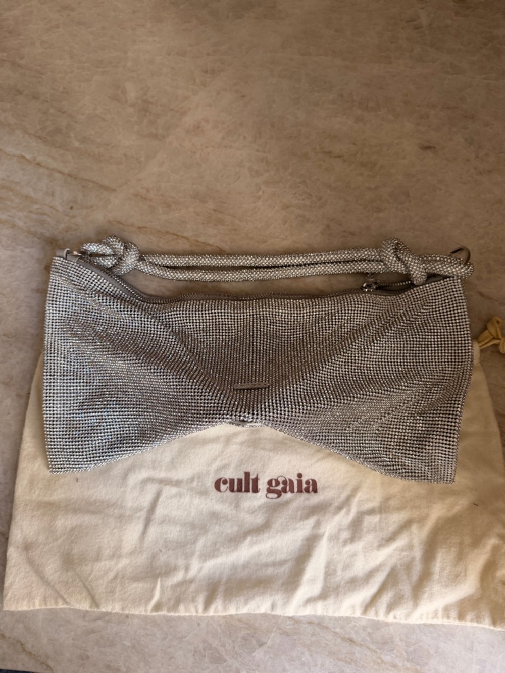 Cult Gaia Hera Nano Rhinestone Shoulder Bag. 
Never worn. New without tags.